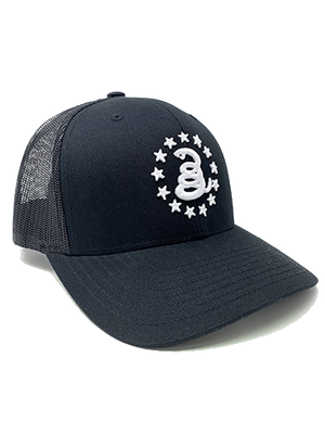 13 Stars - Black Viper Mesh Back Hat