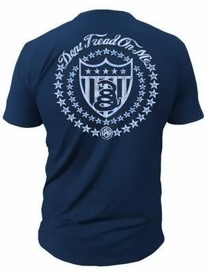 Don't Tread on Me America Navy Blue T-Shirt