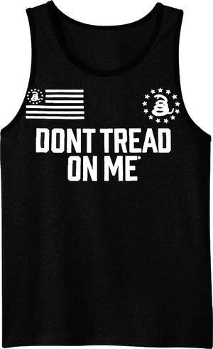 The Bottom Line - Tank Top - Don't Tread On Me