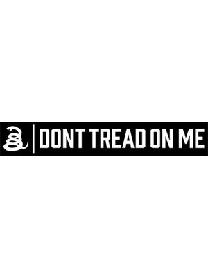 Defender - 8.5 x 1 Vinyl Decal Sticker - Don't Tread On Me