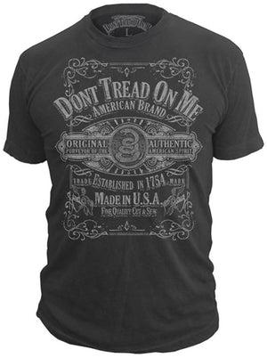 Whiskey T-shirt - Don't Tread On Me