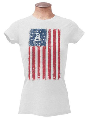 Womens - Old Glory - Don't Tread On Me